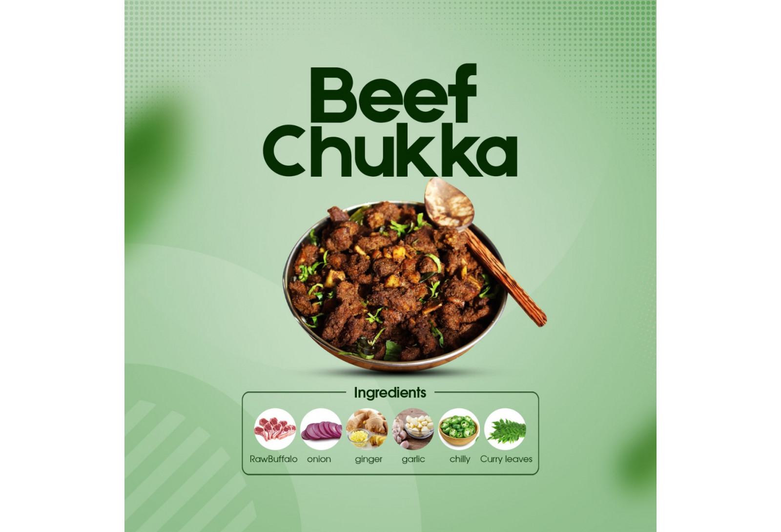 Instant Beef Chukka Kit